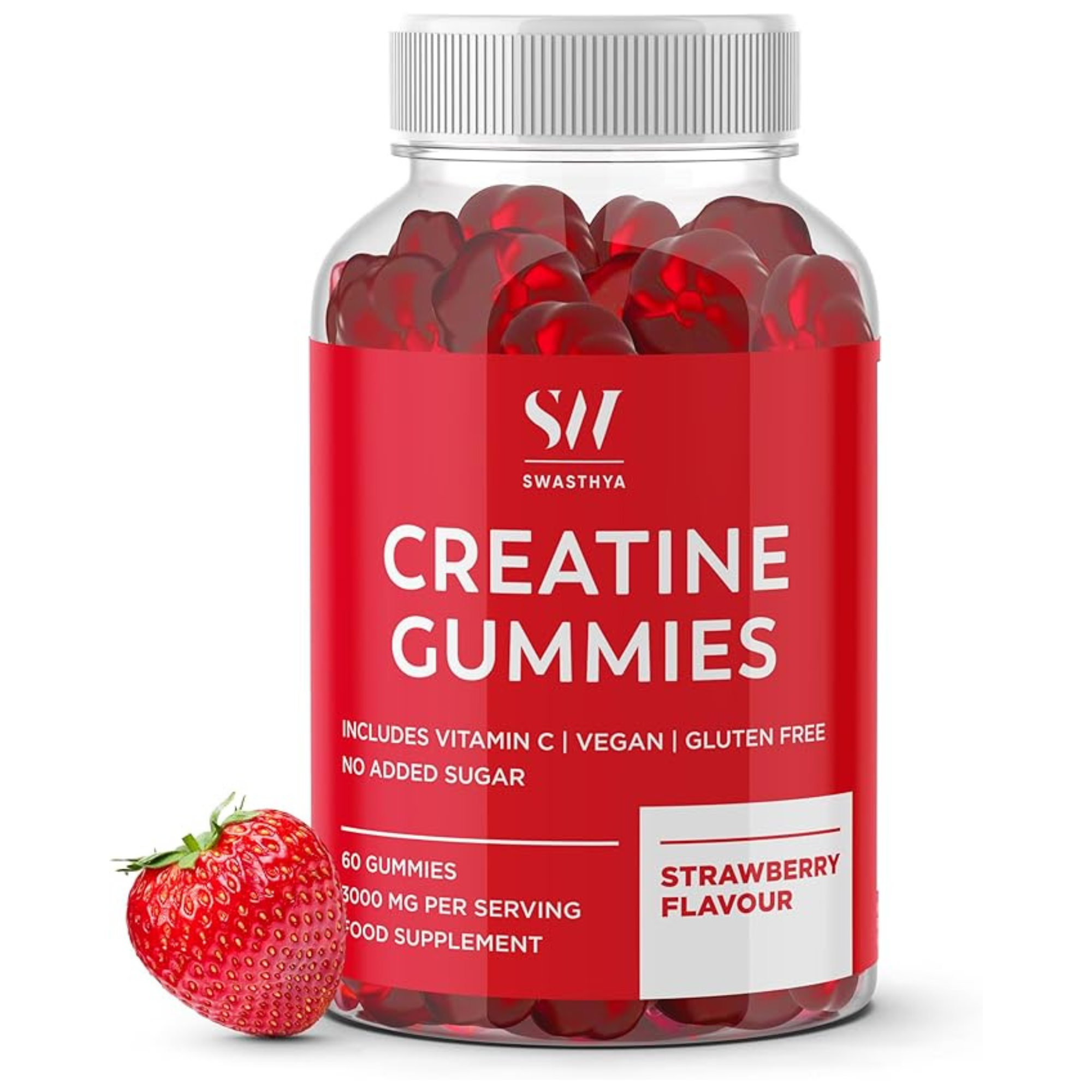 Creatine Gummies - Strawberry Flavour